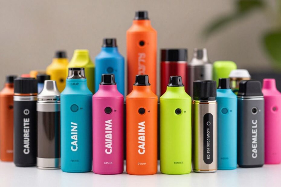 Färgglada vape-pennor och e-juicer i Göteborg.